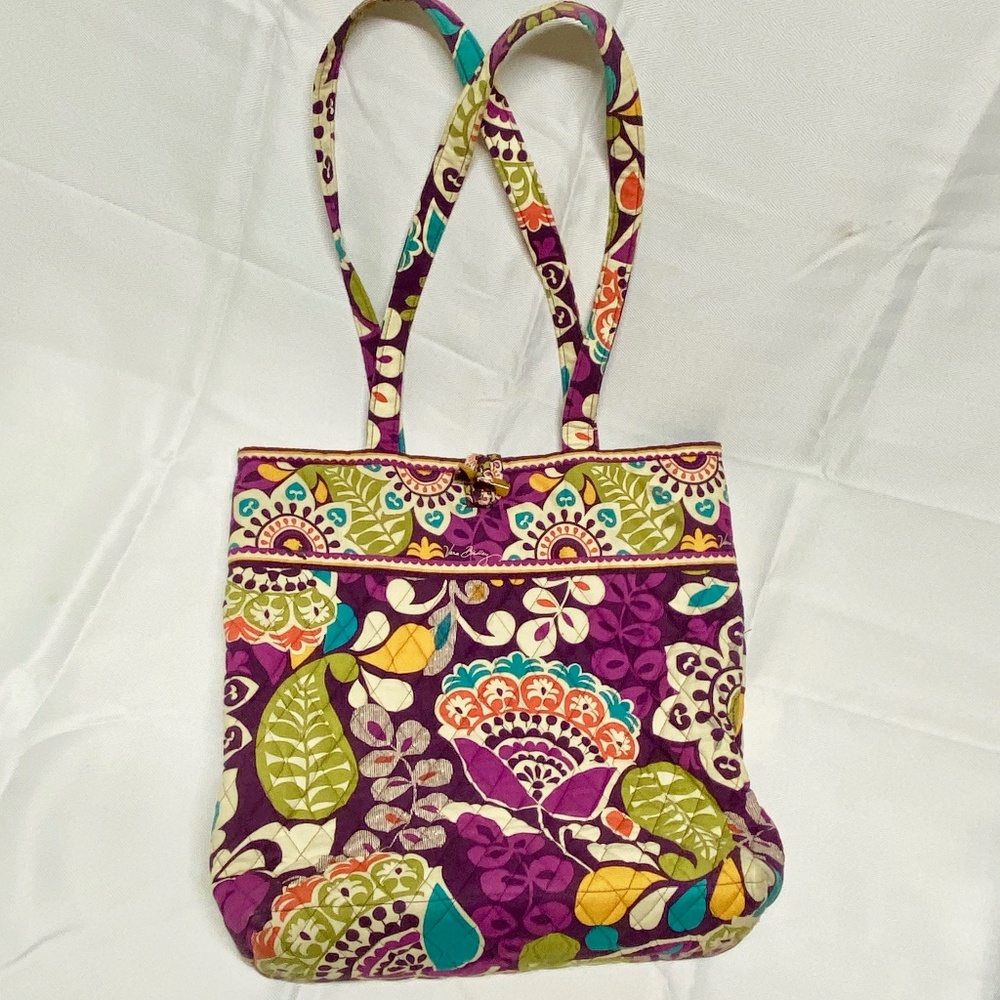 ***Vera Bradley Plum Crazy Tote***